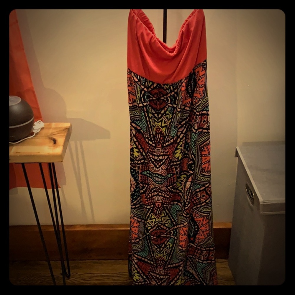 Strapless maxi !